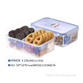 microwave plastic food box with compartment